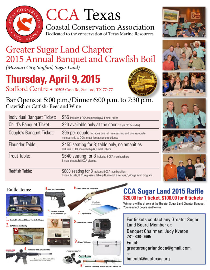 2015 Greater Sugar Land BQT Flyer