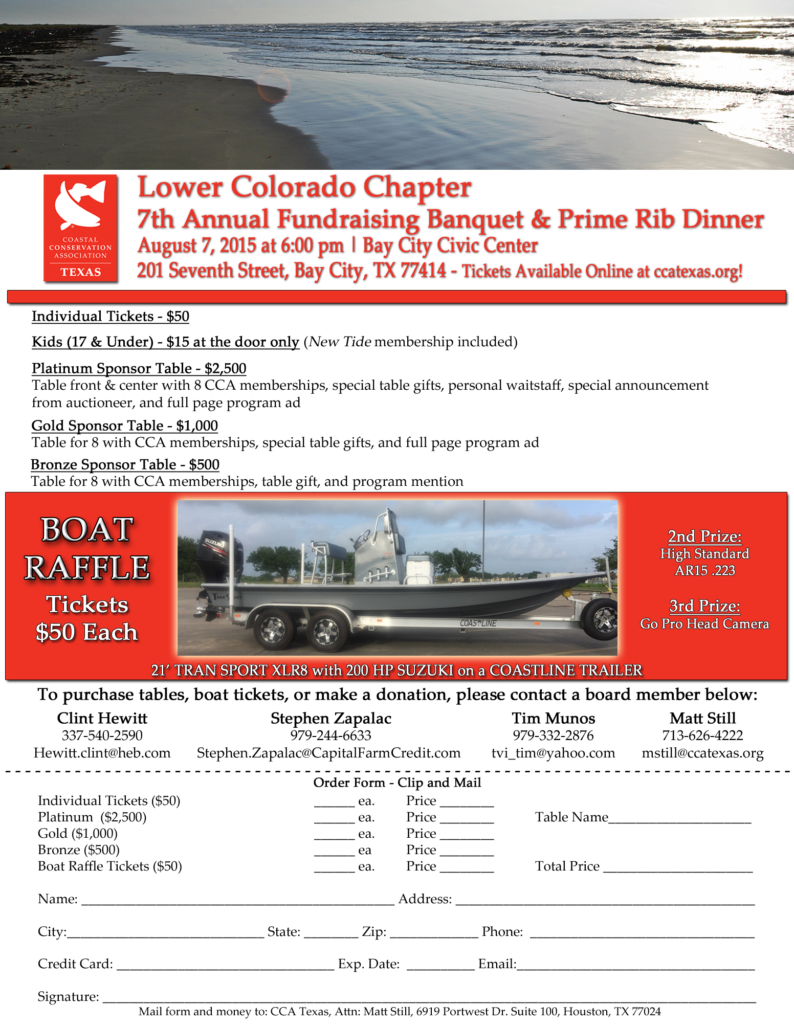 2015 Lower Colorado BQT Flyer